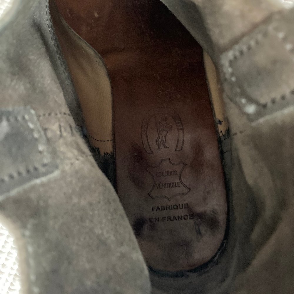 La Botte Gardiane 1/4 Gardian in metallic gray size 39 8.5 - Picture 4 of 10